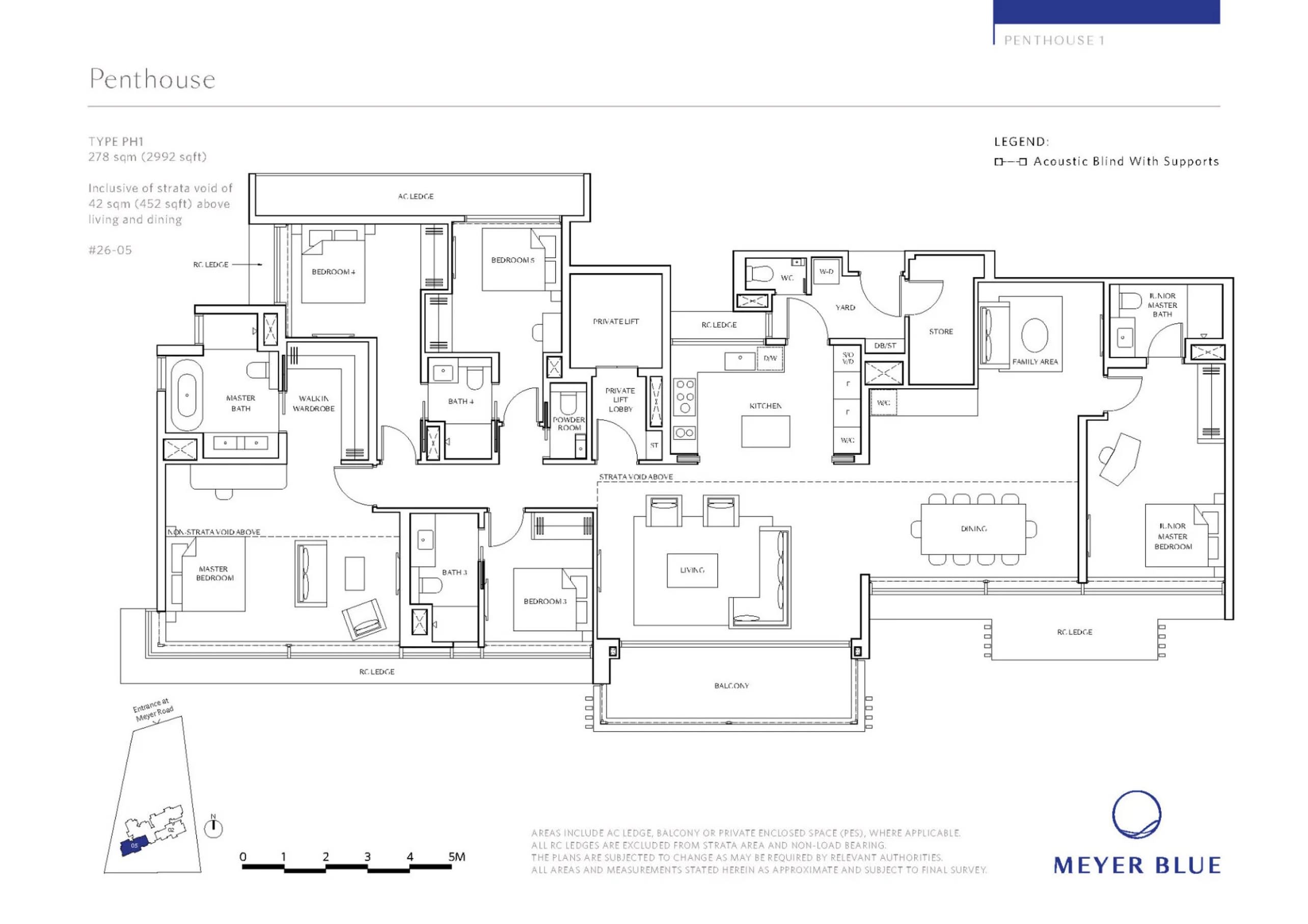 Meyer Blue floorplan